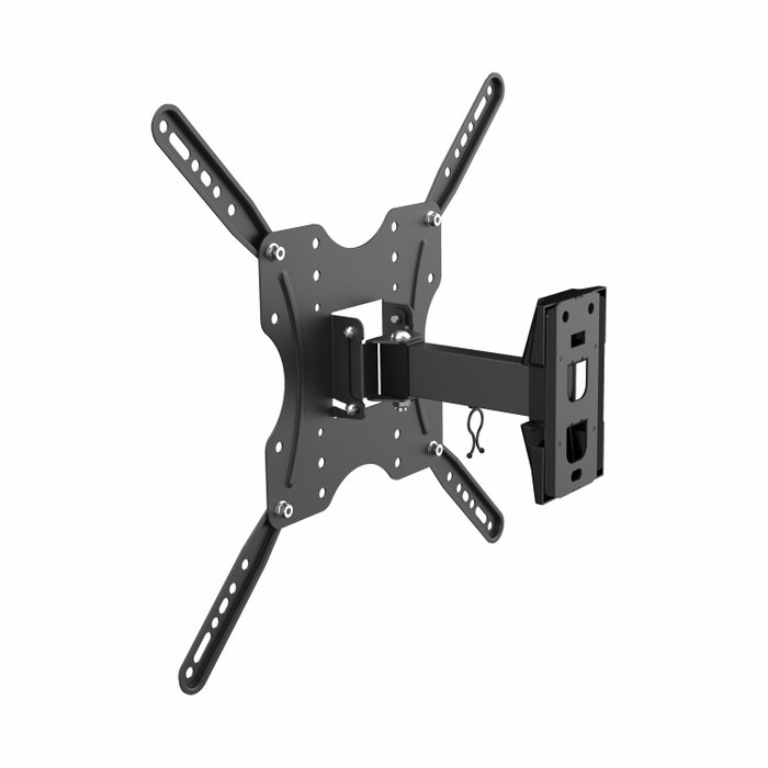 Aisens Soporte de Pared Eco Giratorio e Inclinable para TV/Monitor 32-55 Pulgadas, 30kg, Negro